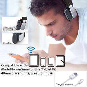 Slušalice GENIUS HS-920BT crne I103010 - Img 2
