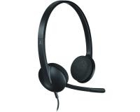Slušalice sa mikrofonom Logitech H340 USB stereo crne - Img 3