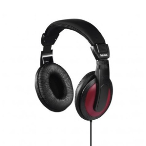 Slušalice stereo velike Basic4Music crne Hama 184012