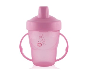 Šolja sa Kljunom 210ml roze Lorelli 10230550002