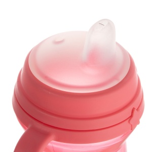 Šolja Sa Silikonskim Kljunom 250ml Roze Canpol Babies 56/615_pin - Img 2