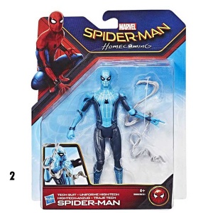 Spiderman figura Marvel Blue Tech B9701 - Img 2