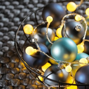 Spoljašnje Led novogodišnje lampice Cherry 9m 120 toplo belih Lumineo 494646 - Img 2