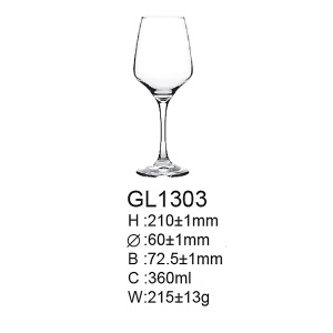 Staklena čaša za vino 360 ml 6/1 Vina GL1303