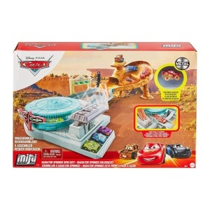 Staza za autiće Cars Mini Racer Radiator Springs Mattel 916751 - Img 2