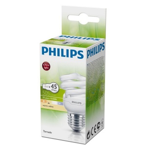 Štedljiva sijalica PHILIPS Tornado 8W PS172 - Img 2