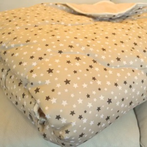 Štep deka Beige stars 140x200cm 561-4
