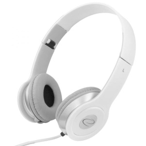 Stereo slušalice s mikrofonom ESPERANZA TECHNO WHITE EH145W