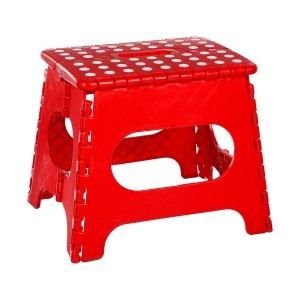 Stolica na rasklapanje 33x27x28cm PP crvena Five 133599