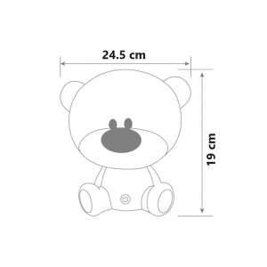 Stona dečija RGB lampa Meda 202171 - Img 2