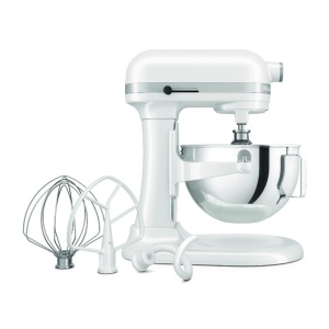 Stoni mikser sa podizačem posude Heavy Duty 5,2L 375W bela KitchenAid KA5KSM55SXEWH