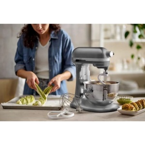 Stoni mikser sa podizačem posude Heavy Duty 5,2L 375W srebrna KitchenAid KA5KSM55SXECU - Img 4