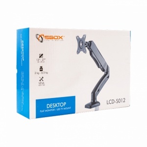 Stoni nosač za 1 monitor LCD S012 SBox 451 - Img 4