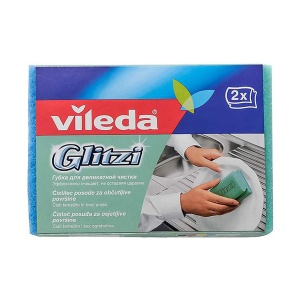 Sunđer sa abrazivom GLITZI TEFLON 2/1 Vileda 22112 6700004 - Img 2