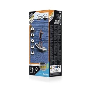 Sup daska Hydro-Force White Cap Convertible 305x84x12cm Bestway 65341 - Img 4