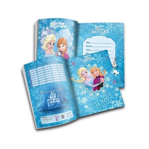Sveska Frozen Love glows A5 meki povez linije 68215-l - Img 2