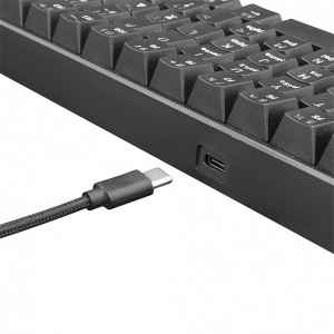 Tastatura Shinobi Black US WhiteShark 6086 - Img 2