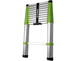 Teleskopske merdevine Fieldmann FZZ 4002 sivo-zelene 3.2m - Img 6