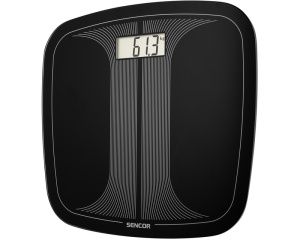 Telesna vaga Sencor SBS 2406BK crna kaljeno staklo do 150kg