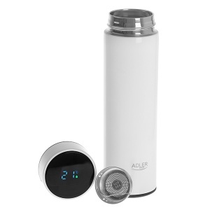 Termos boca sa led ekranom i filterom 473 ml bela Adler AD4506W - Img 2