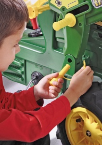 Traktor sa utovarivačem i gumenim točkovima Rolly Toys Farmtrac John Deere 7930 CO710126 - Img 2