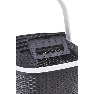 Transporter za kućne ljubimce grafit 51x38x33cm Curver CU 00616-P15 - Img 3