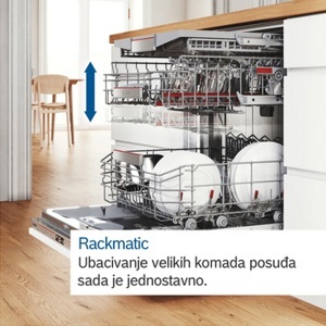 Ugradna mašina za pranje sudova 45cm serija 6 Bosch SPV6YMX11E - Img 3