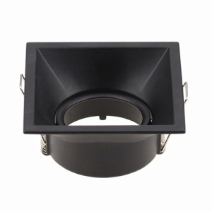Ugradna Rozetna Kvadrat Crna Lu-752C Aura 2017377