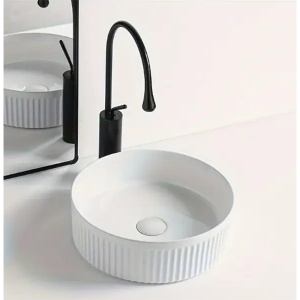 Umivaonik 41,5x41,5x12 beli Lux Art CL332 301291 - Img 2