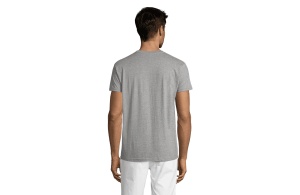 Unisex majica sa kratkim rukavima grey melange Regent S 311.380.74.S - Img 3