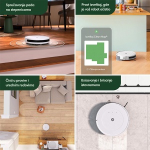 Usisivač robot Roomba combo Essential beli - Img 3