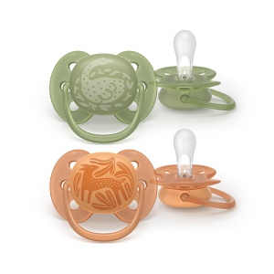 Varalica Za Bebe 18m+ 2 Komada Avent Soft narandžasta/zelena SCF093/06