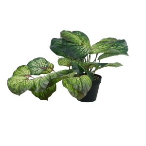 Veštačka biljka Monstera White 32cm 025078