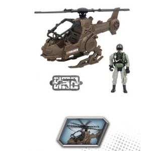 Vojni set sa helikopterom i pilotom Special Combat 347835 - Img 2