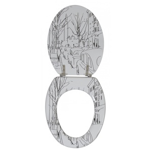 WC daska Spirela Paris MDF 40.07070