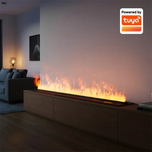 Wi-fi dekorativni električni kamin 1500mm sa vodenom parom DK-15MC/T