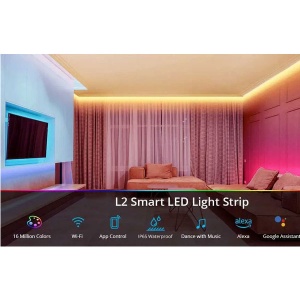 Wi-fi pametna RGB LED traka 5m set Sonoff L2Lite-5M-EU - Img 4