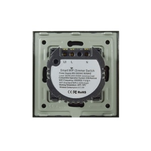 Wi-Fi smart dimer prekidač svetla 10A WFDP-L1/BK - Img 4