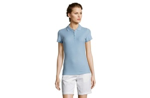 Ženska polo majica sa kratkim rukavima sky blue People L 311.310.52.L