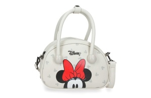 Ženska torba na rame Disney Minnie Bowlogue eko koža 19x13x8cm bela