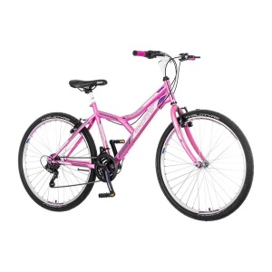 Ženski MTB bicikl 26/16in 18 brzina 142-165cm roze Explorer Spy SPY269 1261124