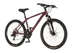 Ženski MTB bicikl 26/17in 21 brzina 167-192cm dupli disk Visitor Cascade 1262043
