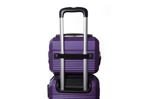 Ženski neseser kofer Enova Capri ABS 30x22x16cm ljubičasta - Img 5