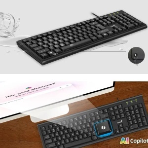 Žičana tastatura spill resistance KB-113 crna Genius 4710268262053 - Img 2