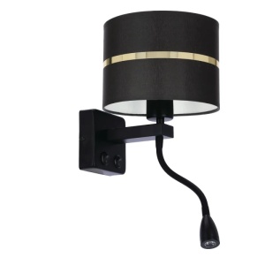 Zidna Lampa 1 1x40W E27+2W LED Polo 15141