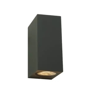 Zidna lampa 2xGU10 IP65 tamno siva W10412/S