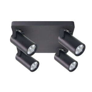 Zidna Lampa Crna 4x15W GU10 Gary 15111