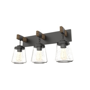 Zidna lampa Paola 3xE27 Elmark 955PAOLA3W/BL