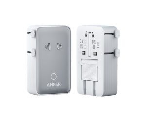Zidni punjač Nano 20W beli Anker 5 portova sa putnim adapterom - Img 3