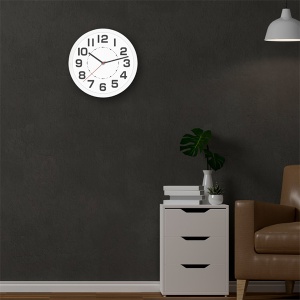 Zidni sat analogni 25cm Home AWC250WH - Img 3